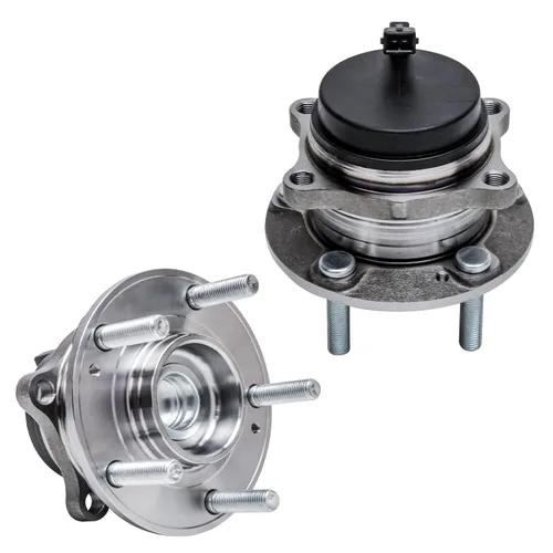 Vista 49 de Detroit Axle - 2.2L Bujes de rodamiento de rueda delanteros de 2 piezas para Honda Accord 90-97, 97 Acura CL, 2 rodamientos de ruedas y conjunto
