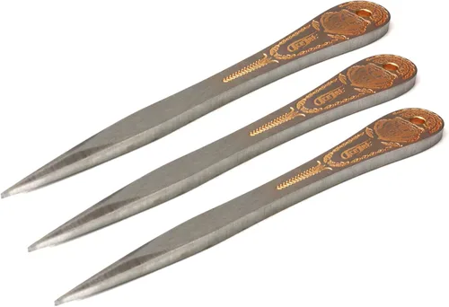 Vista 4 de ACEJET Stinger D2 Grizzly - Juego de 3 cuchillos antiguos