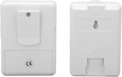Vista 7 de Alarma inalámbrica para entrada de vehículos, sensor de movimiento infrarrojo, sistema de alerta de seguridad con receptor de timbre resistente a