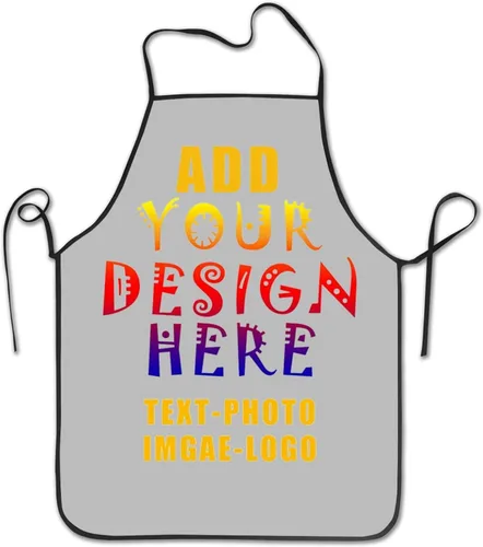 Vista 18 de Delantal personalizado personalizado para mujeres y hombres, delantales de cocina para cocinero, nombre personalizado, texto, logotipo, imagen
