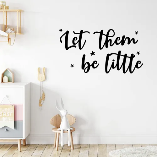 Vista 2 de Calcomanía de vinilo para pared, diseño inspirador, diseño moderno e inspirador para el dormitorio de los niños, hogar, guardería, guardería
