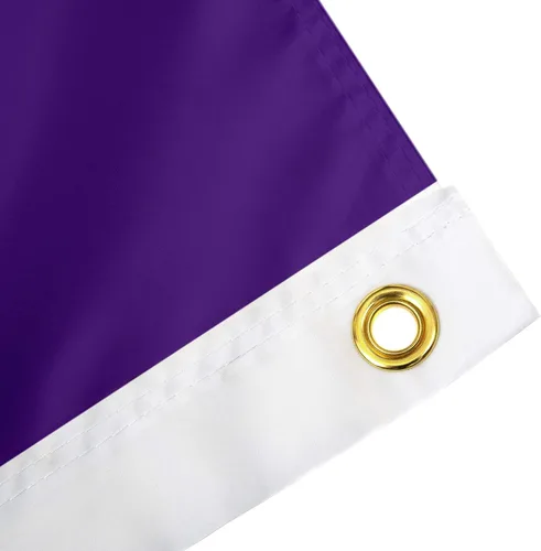 Vista 4 de Desert Cactus Bandera de la Universidad Estatal de Louisianna – Bandera de los Tigres LSU de 3 x 5 pies, tela duradera para interiores y exteriores