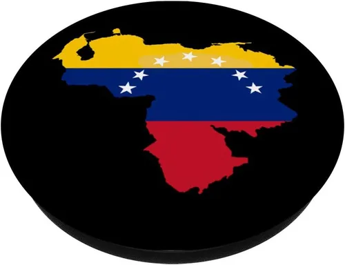 Vista 2 de Bandera Venezuela 7 estrellas 7 estrellas bandera venezolana – PopSockets Grip y soporte para teléfonos y tabletas