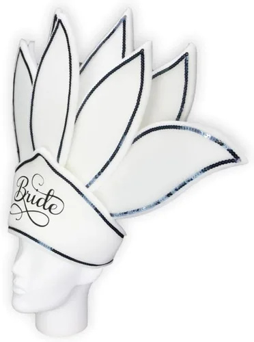 Vista 51 de Foam Party Hats: Feathers Princess Crown – Handmade Fancy Feather Crown for Weddings, Parties & Costumes