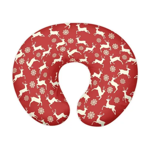 Vista 13 de Nursing Pillow Cover Stretchy Autumn Mushroom Ombre Cover for Breastfeeding Pillows Nursing Pillow Case for Newborn Fits the Original Support Pillow