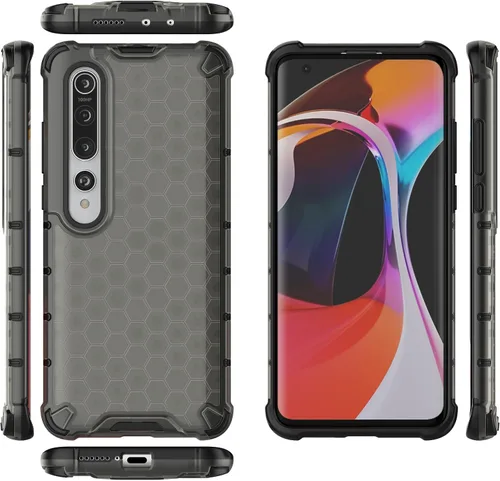 Vista 65 de Funda para Xiaomi Poco M3 cubierta,Funda para Xiaomi Poco M3 Funda 2 en 1 Teléfono Funda Negro