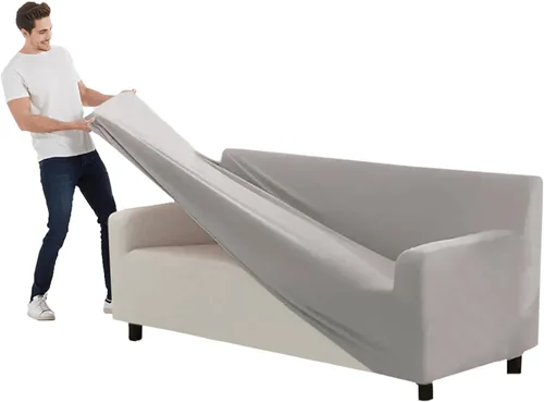 Vista 35 de Funda para Sofá de Terciopelo, Fundas Elásticas para Sofá para Funda Principal Separada/Respaldos y Cojines de Asiento, Funda para Sofá, para Fundas
