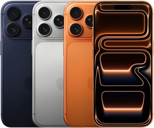 Vista 9 de Apple iPhone 17 Pro Max, versión estadounidense, 1 TB, eSIM, naranja cósmica para AT&T (renovado)