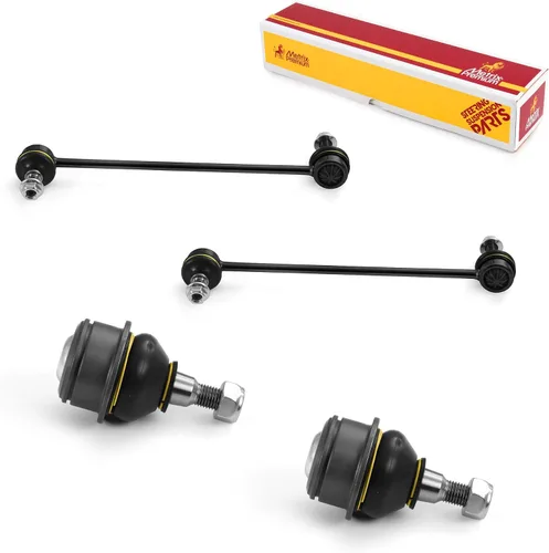 Vista 273 de Metrix Premium Chassis Parts - Juego de 4 piezas de articulación de rótula superior y barra estabilizadora delantera para Ford Ranger RWD 1998-2011