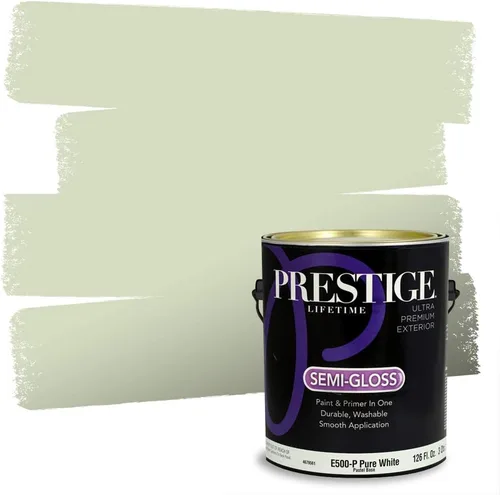 Vista 77 de Prestige Paints - 2 en 1, pintura base y pintura de exterior, E100-N-735BM