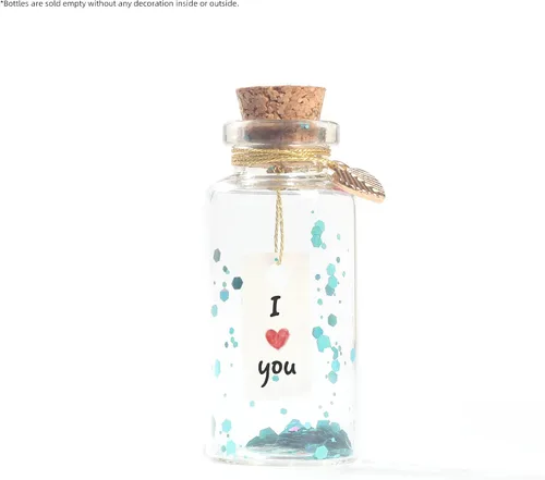 Vista 6 de Magic Season Botellas de vidrio decorativas (15 unidades / 0.7 onzas líquidas)