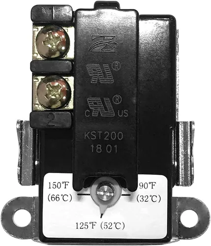 Vista 5 de Termostato de calentador de agua EWH-00, termostato eléctrico para calentador de doble elemento, incluye termosatato de elemento superior e
