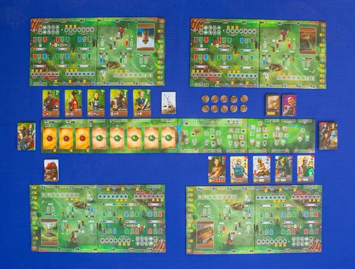 Vista 3 de Renegade Game Studios Paladins of The West Kingdom - Juego de mesa de estrategia, 1-4 jugadores, colocación de trabajadores, mayores de 12 años