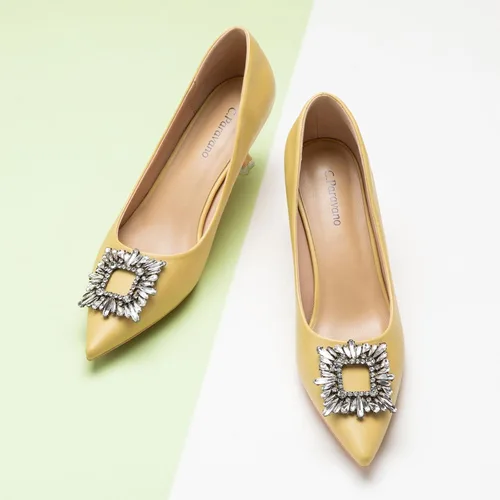 Vista 3 de C.Paravano Zapatos de tacón para mujer Zapatos de vestir para mujer Zapatos de tacón para mujer Tacones altos para mujer Zapatos de tacón