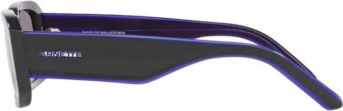 Vista 18 de ARNETTE Gafas de sol para hombre, montura negra, lentes gris oscuro, 2.087 in