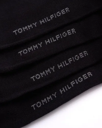 Vista 4 de Tommy Hilfiger Calcetines de vestir para hombre, calcetines ligeros y cómodos (paquete de 8)