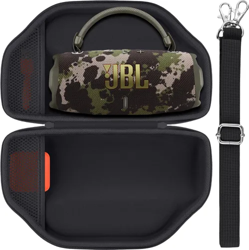 Vista 12 de Estuche rígido para altavoz portátil impermeable JBL Charge 6/Charge Estuche negro