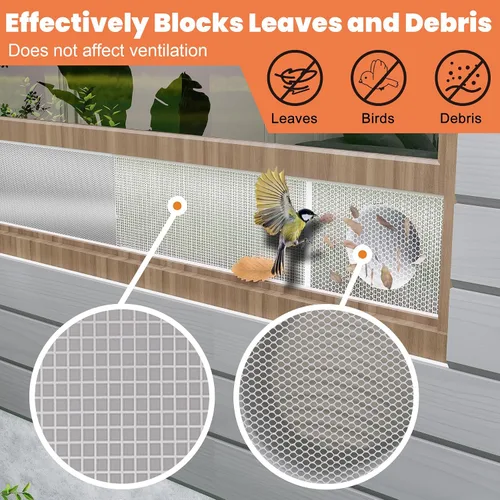 Vista 7 de GCGOODS Kit de ventilación de ventana de CA con protector de hojas de malla para aire acondicionado portátil, kit de sellado de ventana aislado