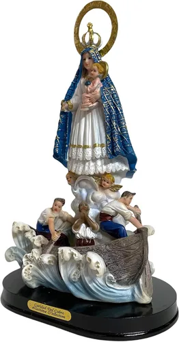 Vista 2 de Gigi's Classy Kids Figura de resina de la estatua de Nuestra Señora de la Caridad del Cobre Estatua Figura