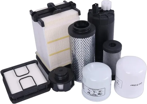 Vista 3 de Kit de servicio de filtro compatible con Bobcat S450 S510 S530 S550 S570 S590 S595 S630 S650 T450 T550 T590 T595 T630 T650