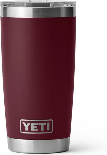 Vista 57 de YETI Rambler - Vaso de acero inoxidable con aislamiento al vacío de 20 onzas con tapa MagSlider Todo acero inoxidable