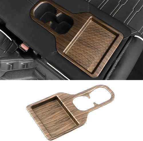 Vista 9 de Accesorios de coche aptos para Honda CR-V CRV 2017-2022 Cubierta trasera del panel de la taza de agua ABS 1 PC configuración baja