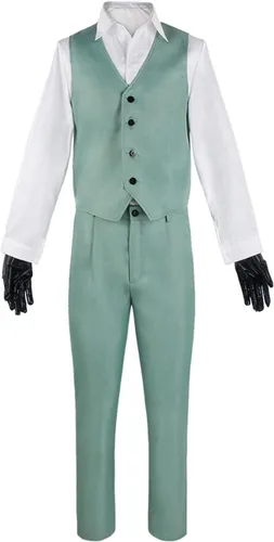 Vista 3 de Hxbutwdh Disfraz de anime Loid Forger para cosplay, uniforme completo