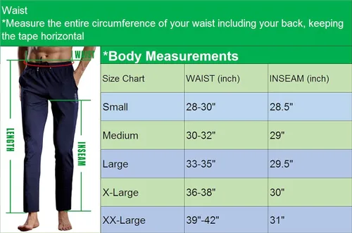 Vista 3 de NELEUS Pantalones cónicos de entrenamiento para hombre
