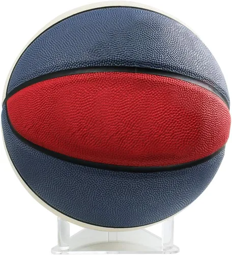 Vista 5 de Tasybox Soporte de bola acrílica, estante de almacenamiento de pelotas deportivas para baloncesto, fútbol, voleibol, fútbol, pelotas de rugby