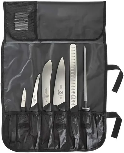 Vista 37 de Mercer Culinary BPX M13717 Cuchillo de carnicero americano, 10 pulgadas