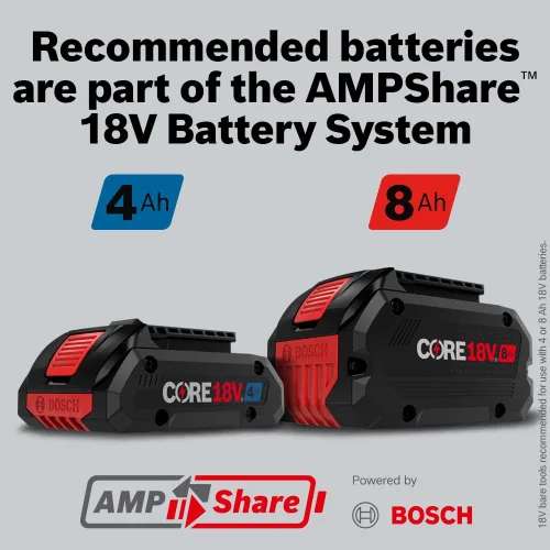 Vista 17 de Bosch GWX18V-50PCN 18V X-LOCK EC sin escobillas conectado 4-1/2 pulgadas - 5 pulgadas Amoladora angular sin interruptor de paleta de bloqueo