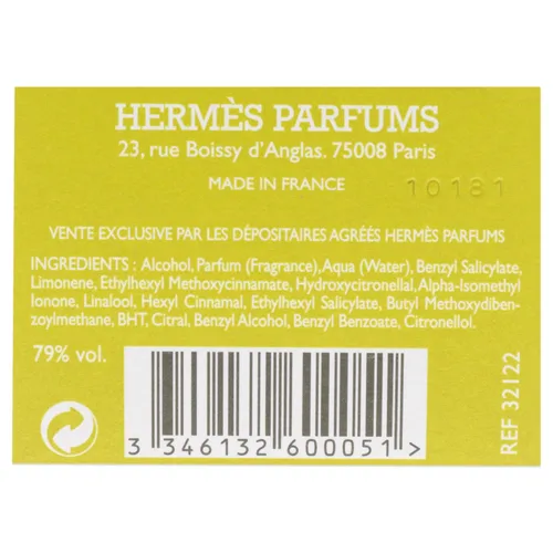 Vista 6 de Hermes Le Jardin de Monsieur Li para mujer, 1 oz EDT spray, (10005951)