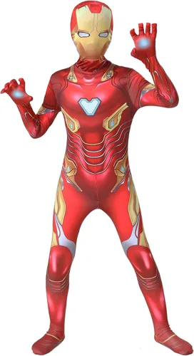Vista 3 de NURCIX Disfraz de superhéroe para niños, disfraz de superhéroe para fiesta de Halloween