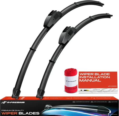 Vista 10 de A-Premium Coupé - Limpiaparabrisas de 28 pulgadas + 24 pulgadas compatible con Honda Civic 2012, 2013, 2014, 2015, compatible con brazo