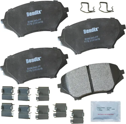 Vista 41 de Bendix - Pastillas de freno Priority1 CFM149 para Blue Bird TC1000, Chevrolet C30, Pickup, C35, C3500HD, G30, Van, K30, P30, R30, R3500, V30, V3500