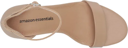Vista 5 de Tienda Essentials - Sandalias de tacón con dos correas para mujer