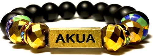Vista 36 de Pulseras africanas tradicionales con nombre nacido en el día para mujeres de Ghana, materiales naturales, ajuste cómodo y holgado