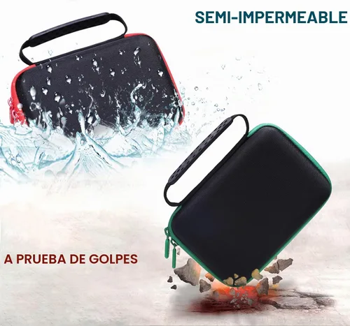 Vista 5 de Estuche LTGEM para Plumero de Aire Compatible con WOLFBOX MF100 / MF200 Plumero de Aire Eléctrico y Plumeros de Aire Comprimido, Negro (Solo Estuche)