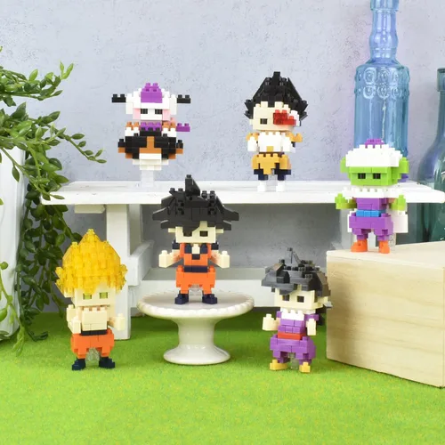 Vista 6 de nanoblock - Dragon Ball Z - Gohan, kit de construcción de la serie de colección de personajes