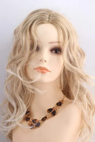 Vista 2 de Firstmeet - Conjunto de collar de resina brillante con aretes