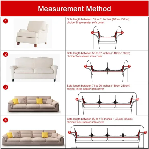 Vista 5 de MIFXIN Funda elástica de terciopelo para sofá, 1 pieza, funda de elastano para sillón, protector de muebles para sala de estar, decoración del hogar