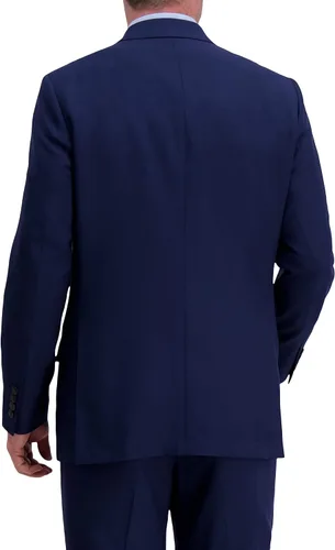 Vista 3 de Haggar Men's Smart Wash Premium Stretch Classic Fit Solid Suit Separates-Pants & Jackets