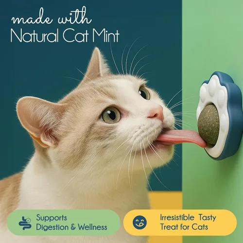 Vista 4 de Oh My Cat! Juguetes interactivos para gatos: suministros eléctricos automáticos para gatos aburridos de interior, gatitos y mascotas adultas