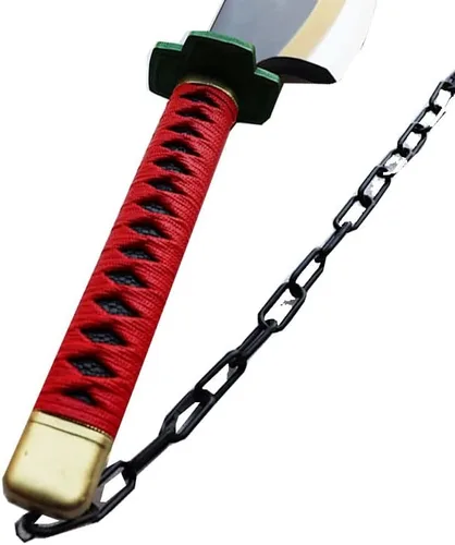 Vista 3 de Espada de demonio samurái de espuma de 41 pulgadas para cosplay (Tengen Uzui)