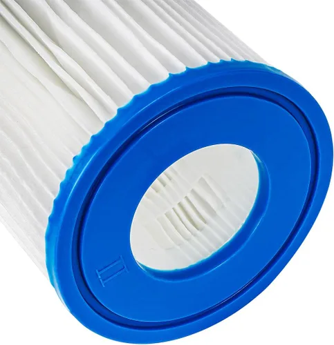 Vista 4 de WuYan Paquete de 4 filtros de piscina compatibles con cartucho tipo II, filtro de repuesto compatible con bomba de filtro de spa Lay Z