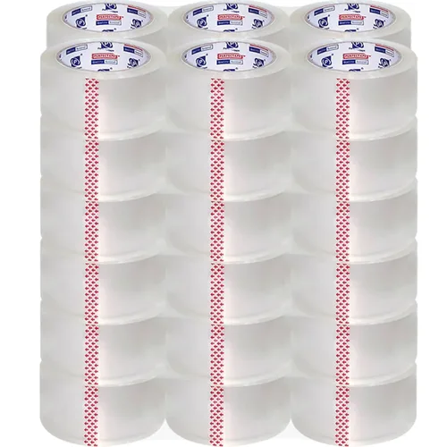 Vista 6 de PERFECTAPE Heavy Duty Packing Tape with Dispenser, 3 Rolls, 1.88" x 60Y