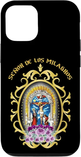 Vista 28 de El Señor de Los Milagros es el patrón de la funda peruana Lima Perú para iPhone 17