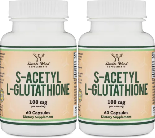 Vista 5 de Cápsulas de S-acetil L-glutatión – 100 mg, 60