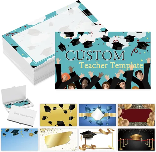 Vista 8 de Tarjetas de visita comerciales personalizadas con logotipo, personalizadas imprimibles de doble cara, tarjetas de visita personalizables 1000 500