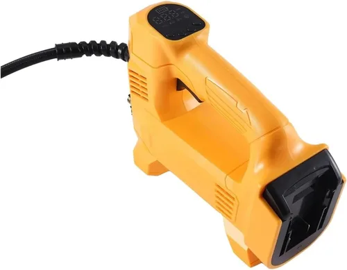 Vista 3 de Bomba de aire eléctrica, compatible con el inflador de aire inalámbrico Dewalt de batería de litio de 18 V, compatible con bombeo